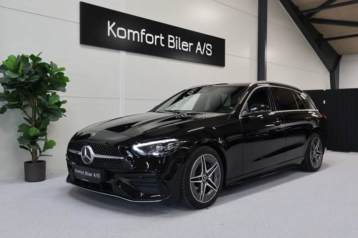 Sort Mercedes C220 d fra 2022