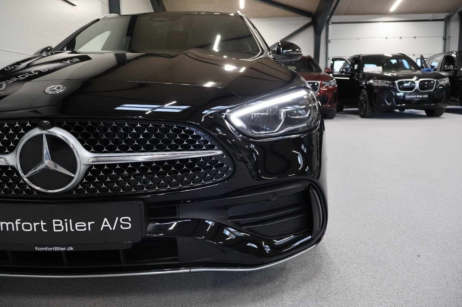 Sort Mercedes C220 d fra 2022
