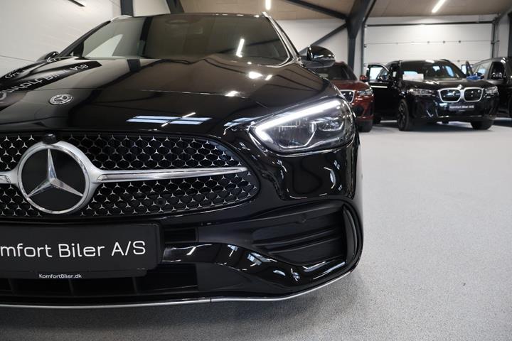 Sort Mercedes C220 d fra 2022