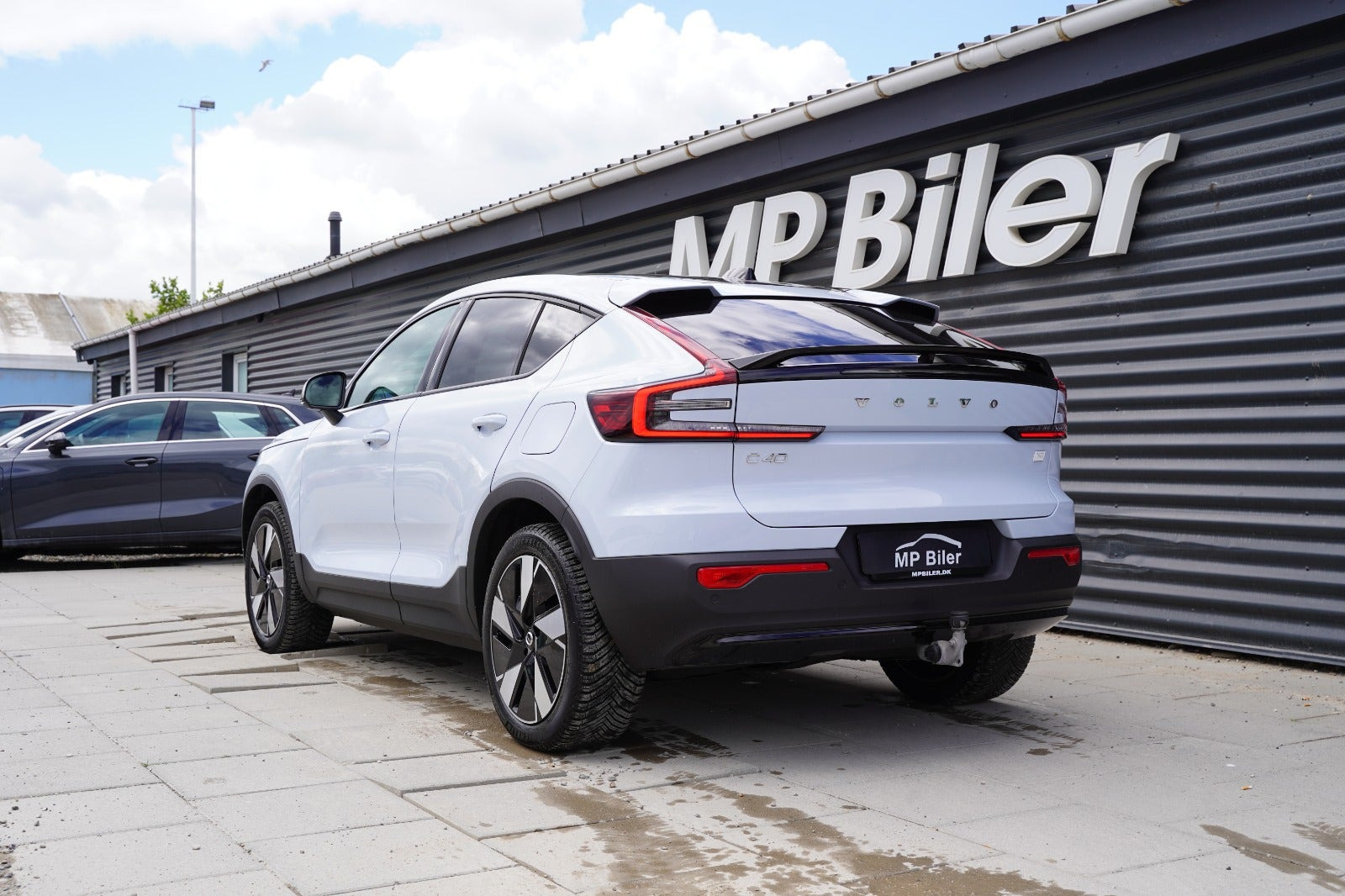 Blå Volvo C40 fra 2024