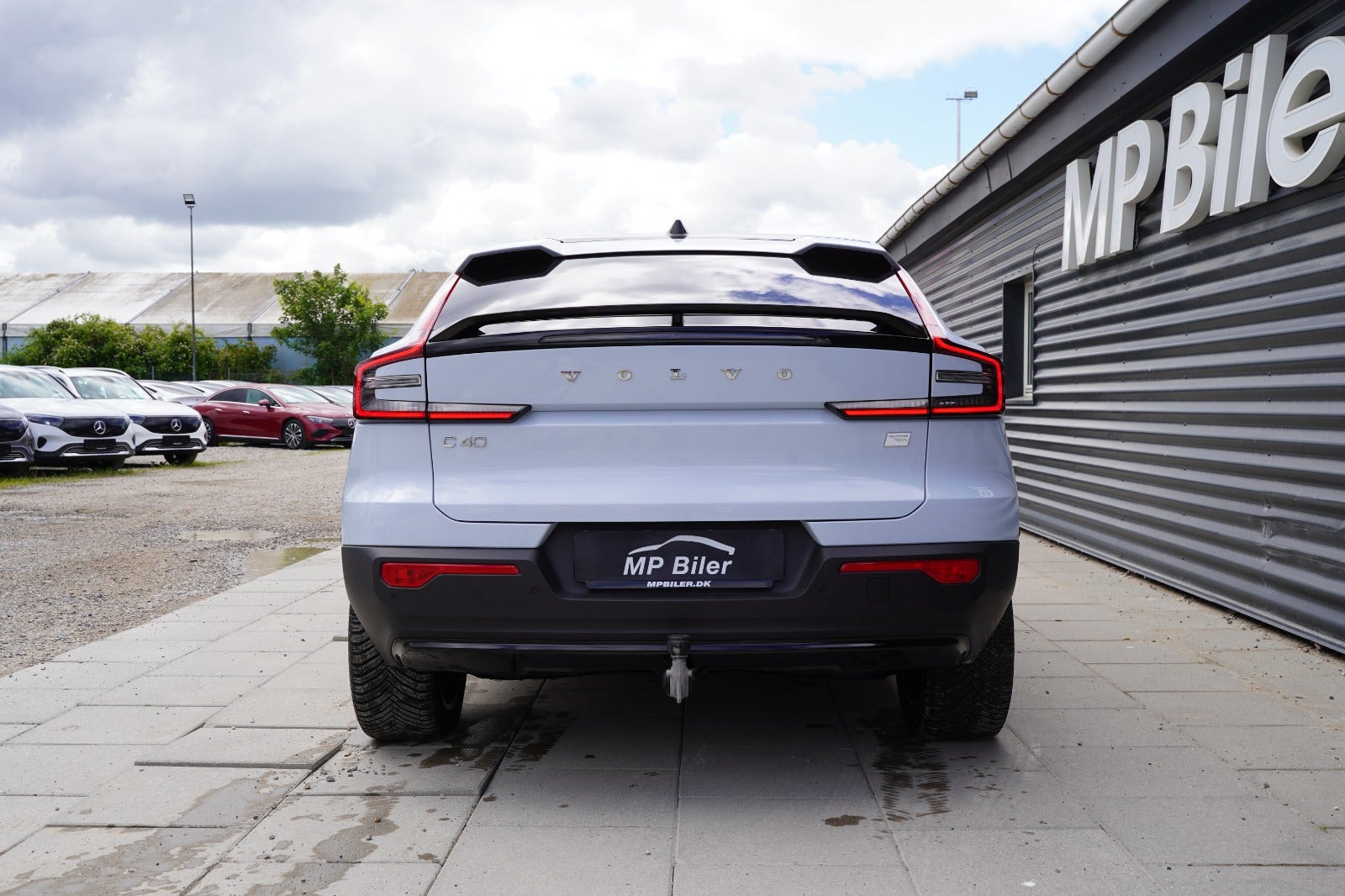 Blå Volvo C40 fra 2024