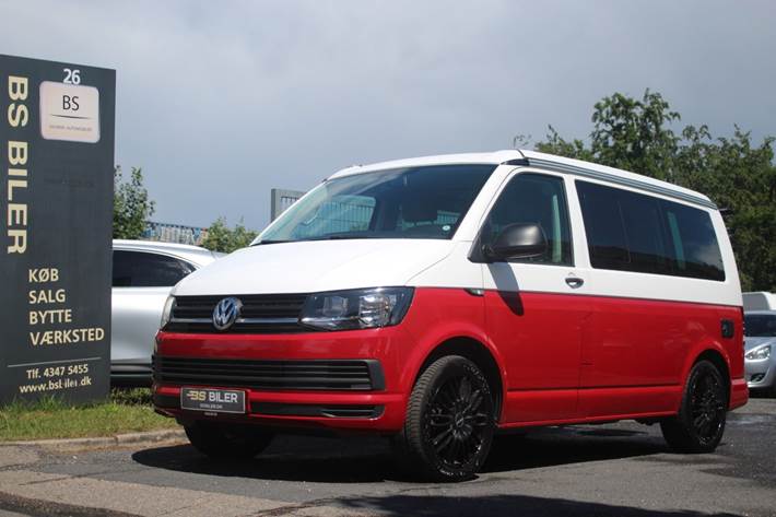 Hvid VW California fra 2018
