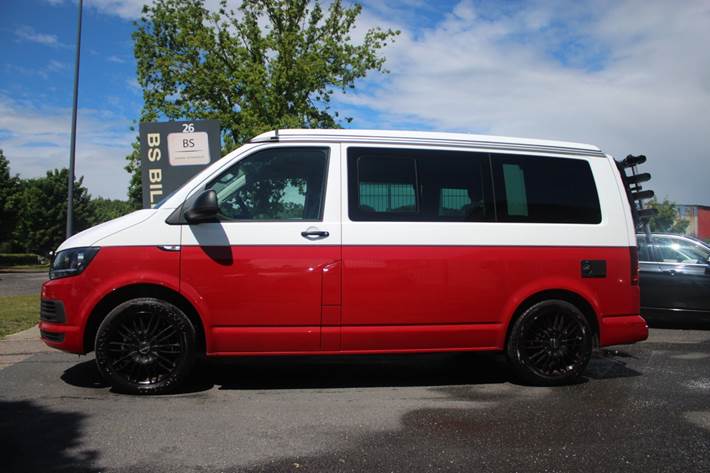 Hvid VW California fra 2018