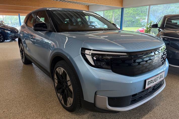 Blå Ford Explorer fra 2025