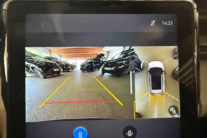 Blå Ford Explorer fra 2025
