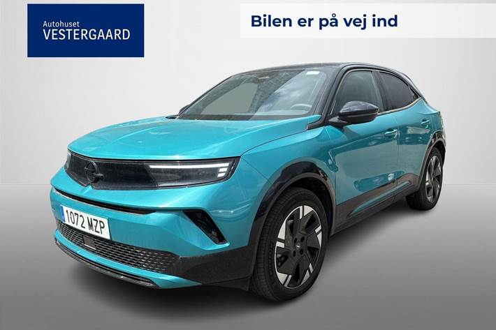 Turquoise Opel Mokka-e fra 2025