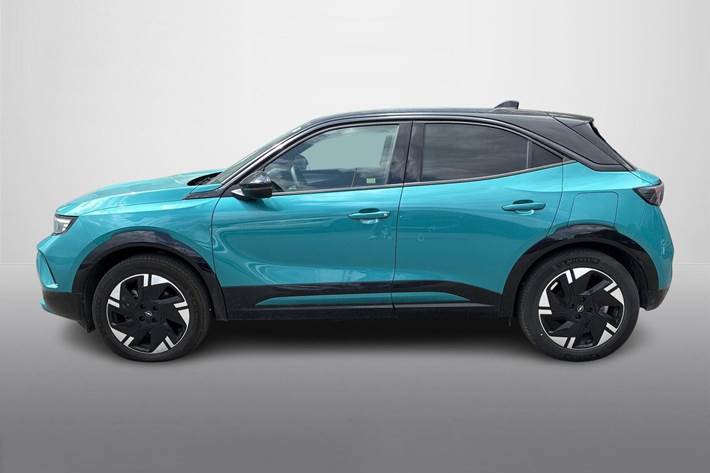 Turquoise Opel Mokka-e fra 2025