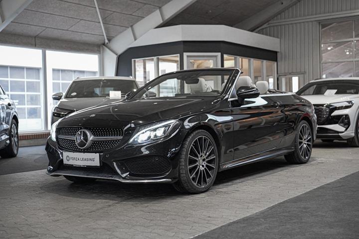 Sort Mercedes C200 fra 2016