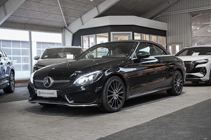 Sort Mercedes C200 fra 2016
