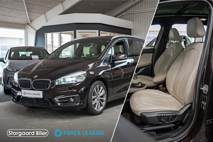 Brun BMW 220i fra 2015