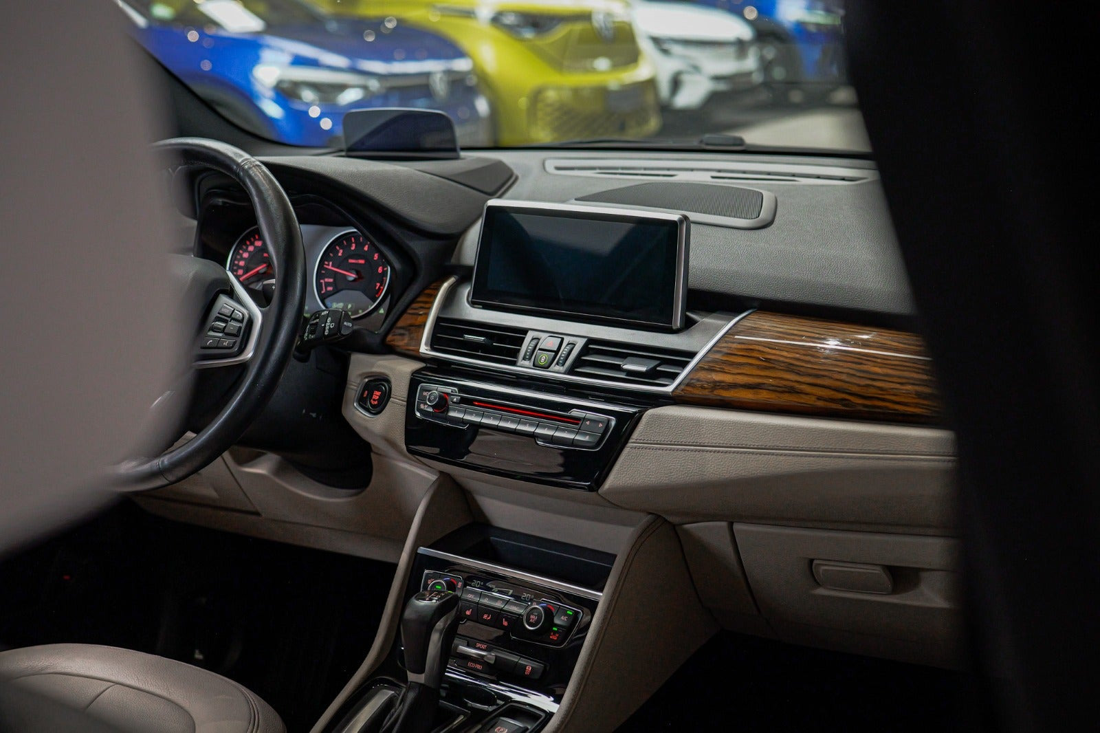 Brun BMW 220i fra 2015