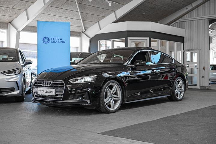 Sort Audi A5 fra 2019