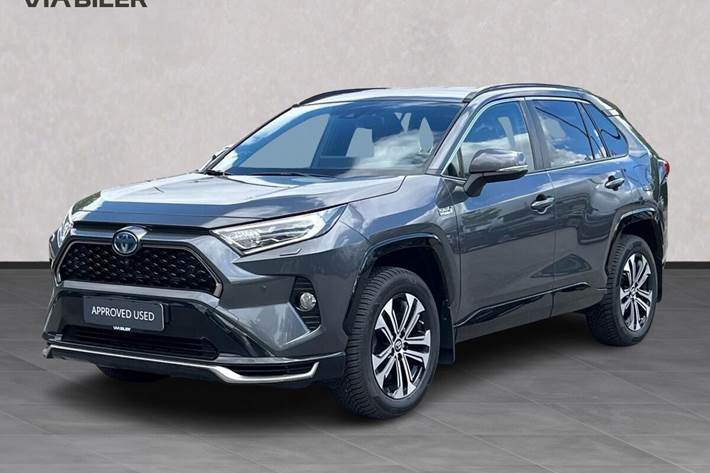 Grå Toyota RAV4 Plug-in fra 2021