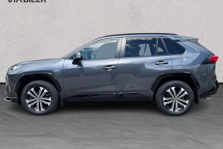 Grå Toyota RAV4 Plug-in fra 2021