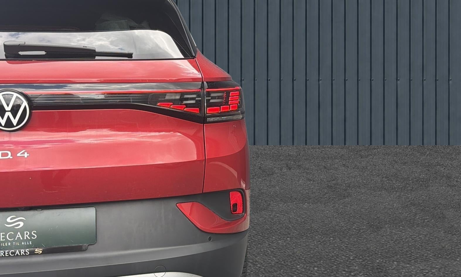 Rød VW ID.4 fra 2023