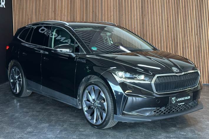 Sort Skoda Enyaq fra 2022