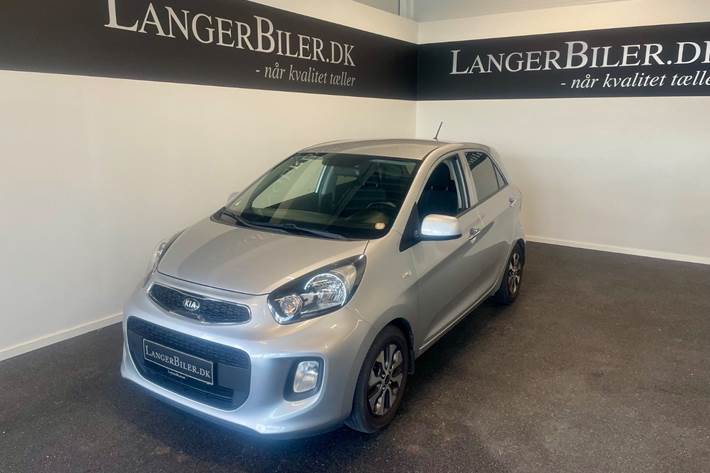 Sølv Kia Picanto fra 2016