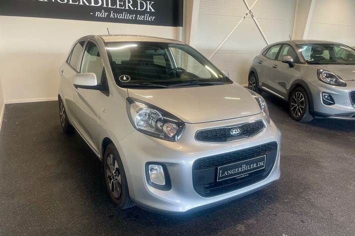 Sølv Kia Picanto fra 2016