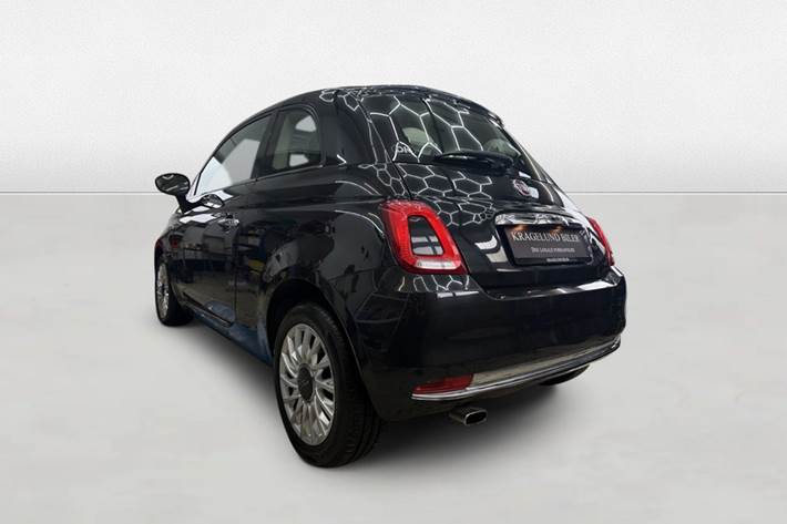 Grøn Fiat 500 fra 2016