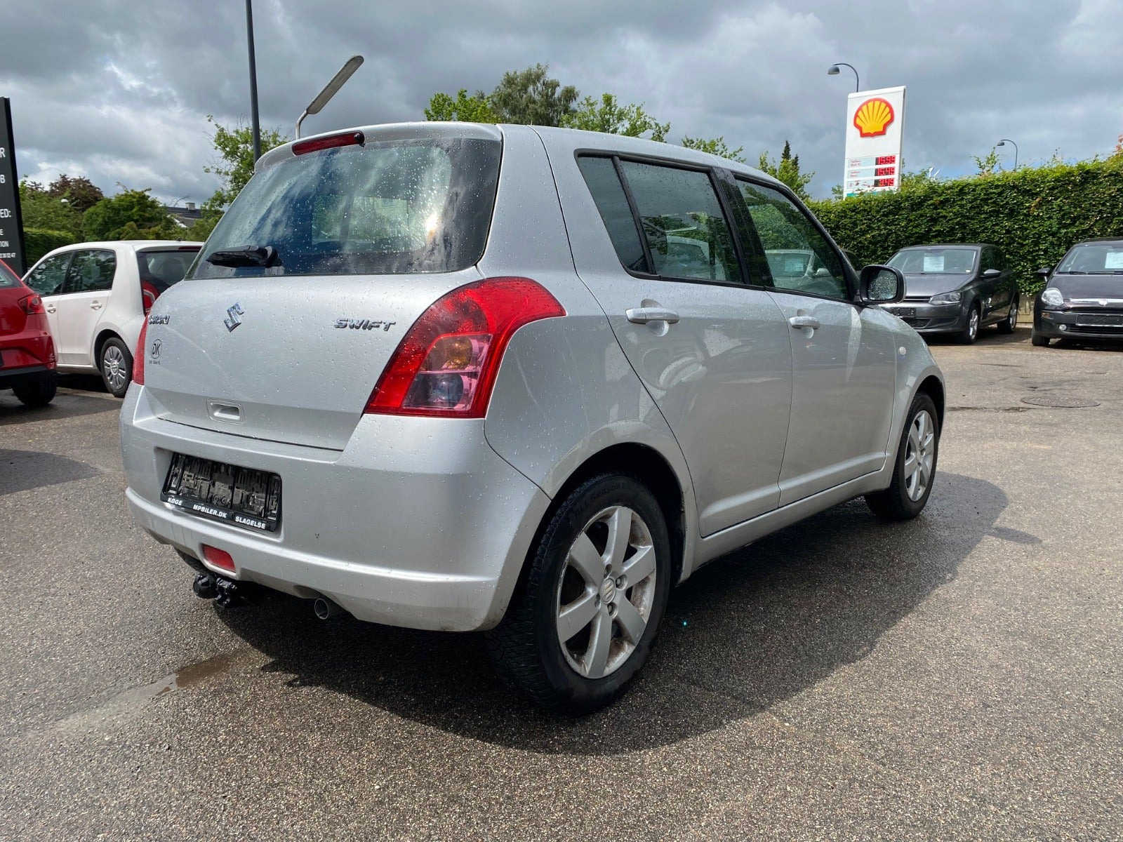 Sølv Suzuki Swift fra 2009