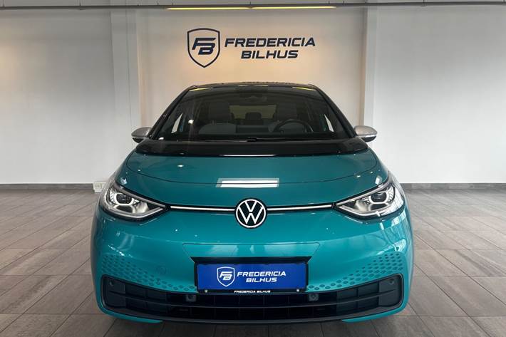 Blå VW ID.3 fra 2020