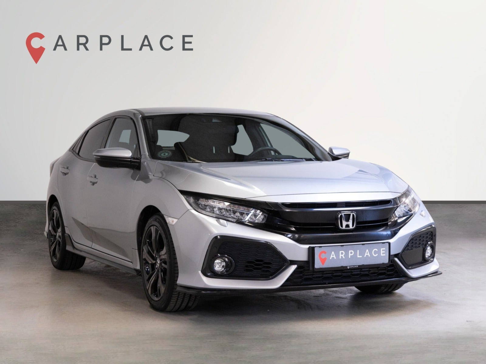 Sølv Honda Civic fra 2017