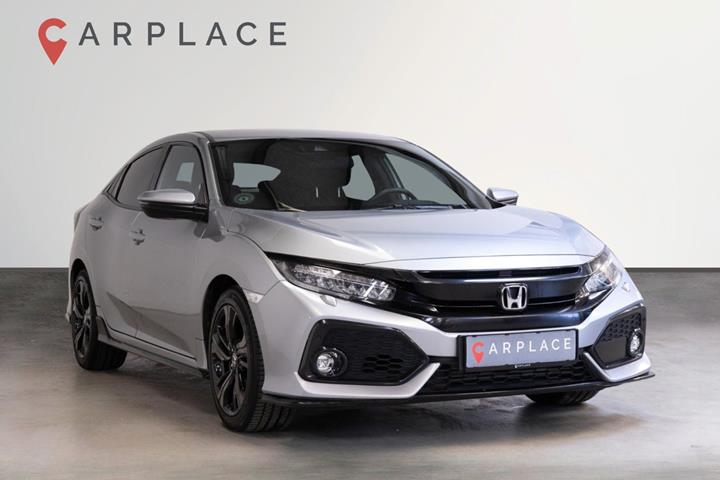Sølv Honda Civic fra 2017