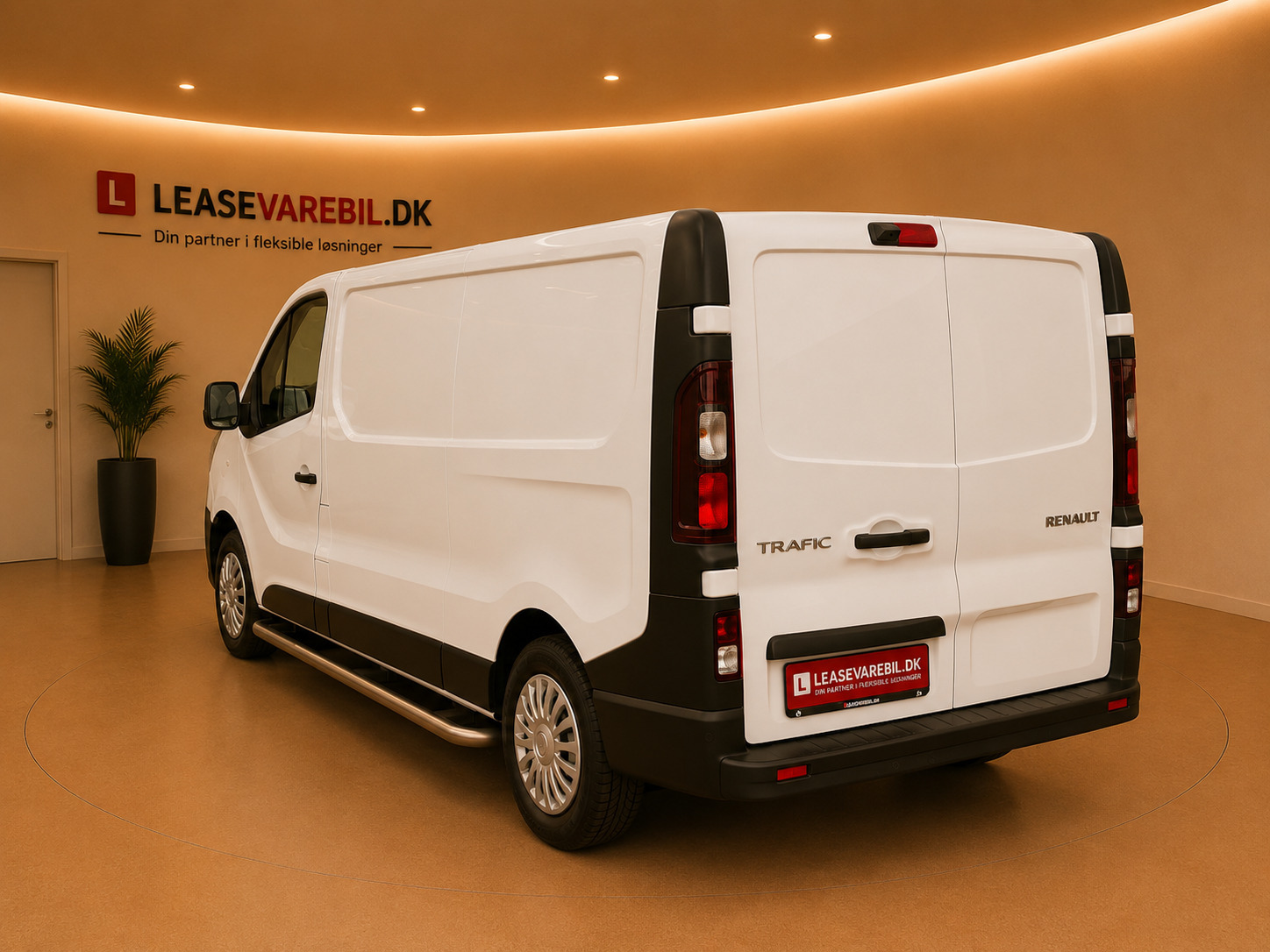 Hvid Renault Trafic fra 2022