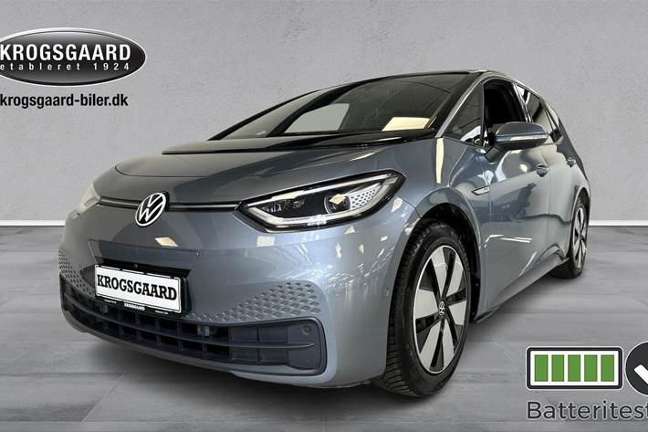 Blå VW ID.3 fra 2023