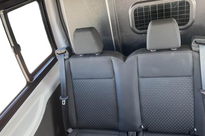 Hvid Ford E-Transit 390 L3 Van fra 2022