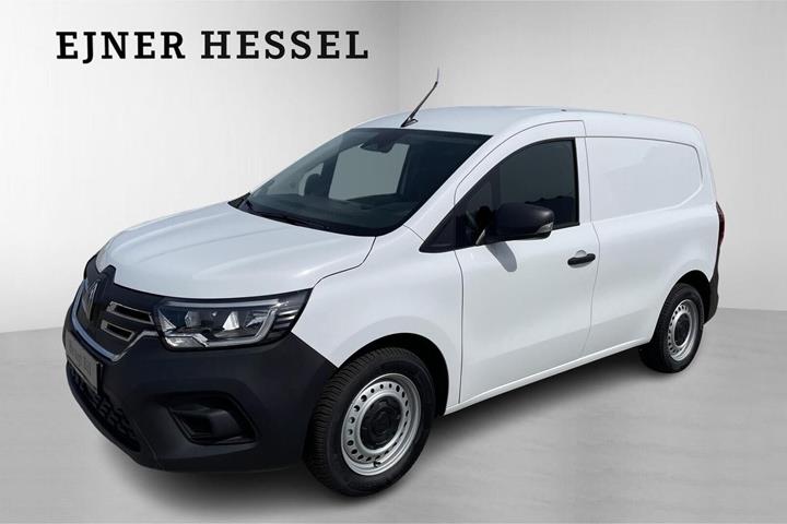 Hvid Renault Kangoo fra 2025 set udefra
