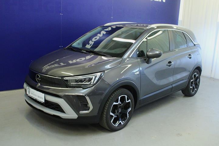 Grå Opel Crossland fra 2021
