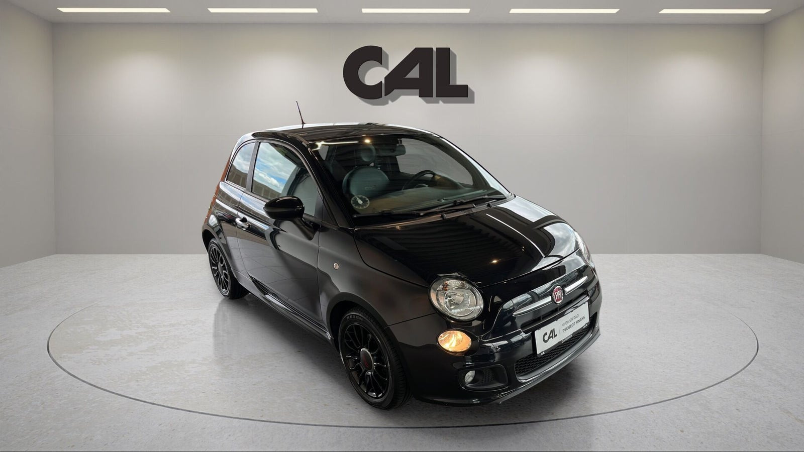 Sort Fiat 500 fra 2015