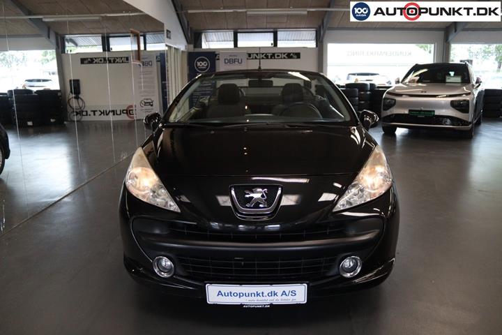 Sort Peugeot 207 fra 2007