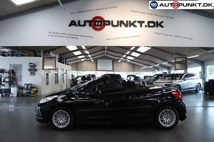 Sort Peugeot 207 fra 2007
