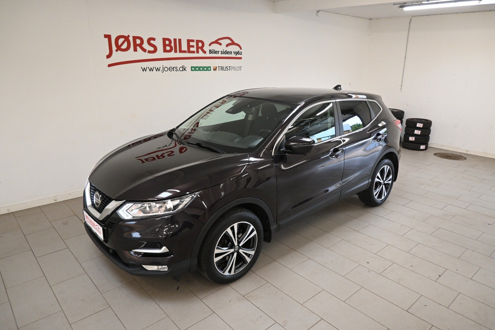 Sort Nissan Qashqai fra 2019