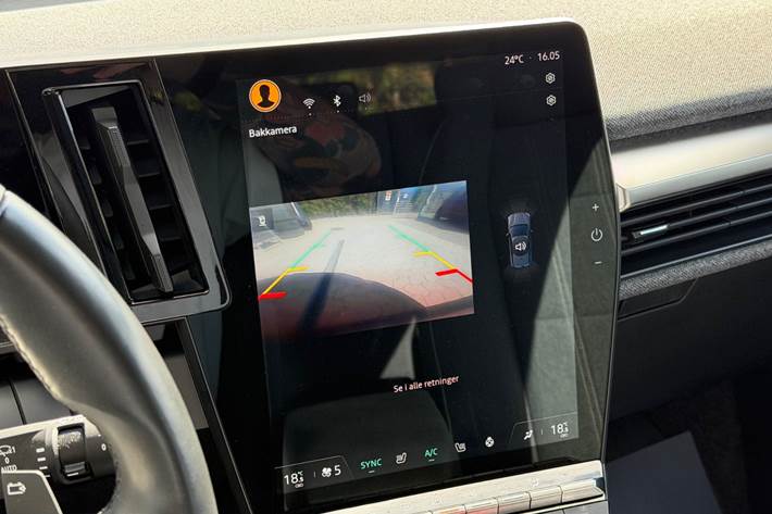 Grå Renault Megane E-Tech fra 2022