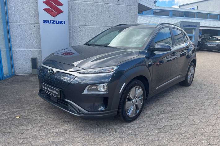 Grå Hyundai Kona fra 2020