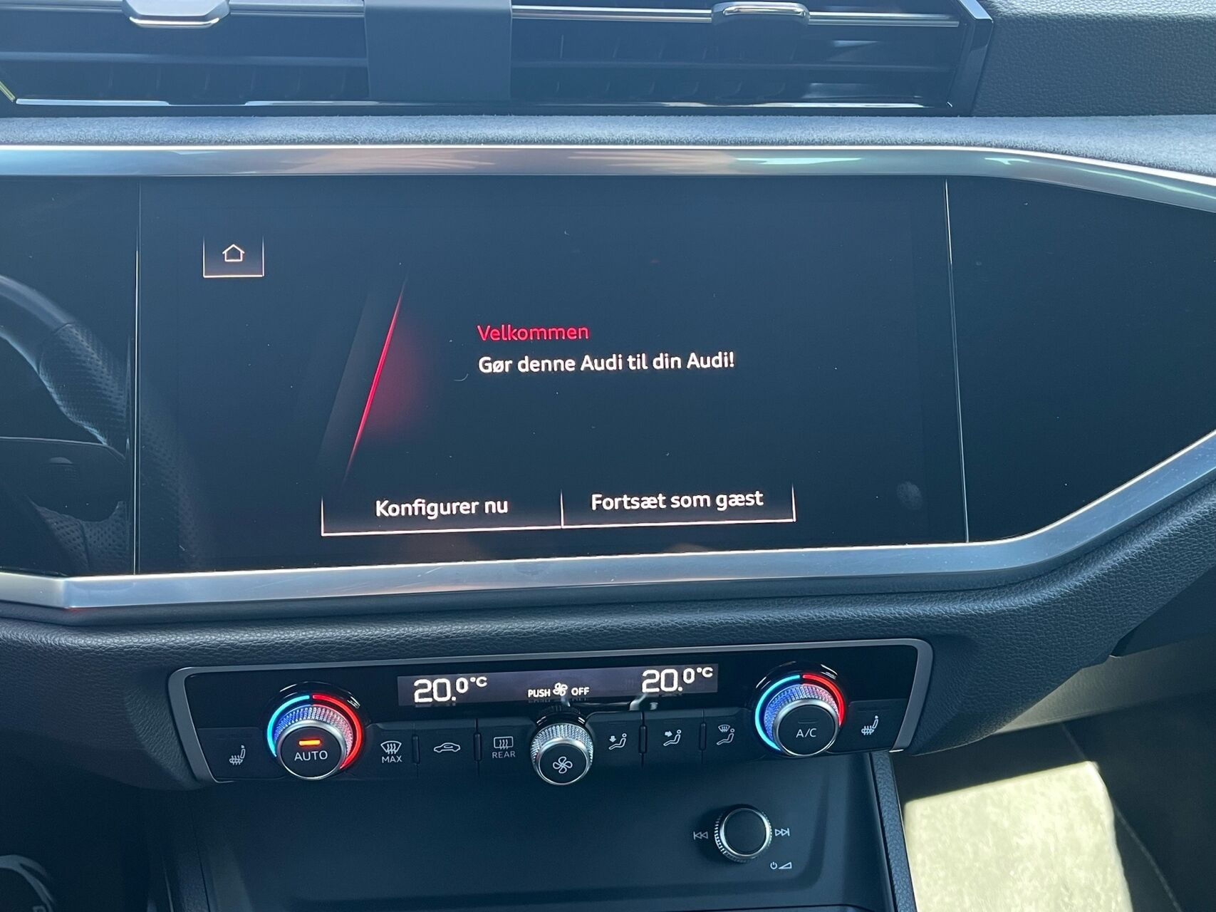 Sort Audi Q3 fra 2022