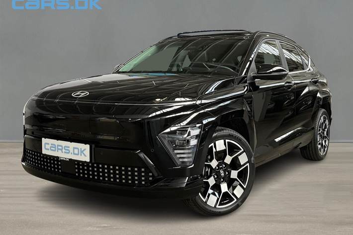 Sort Hyundai Kona fra 2026 set udefra