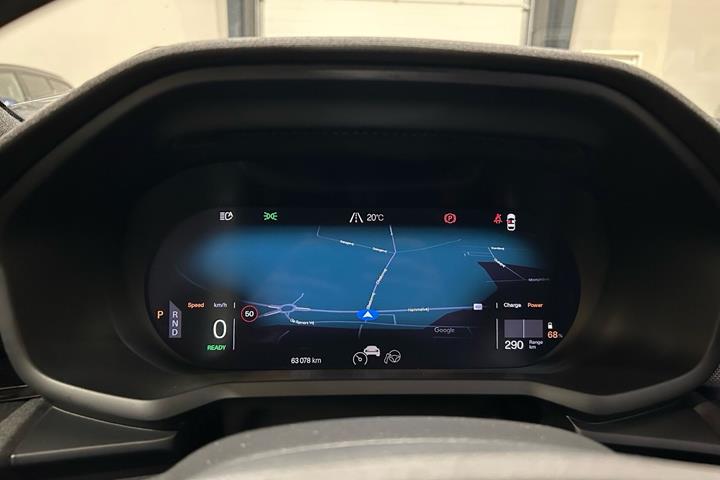 Blå Polestar 2 fra 2022