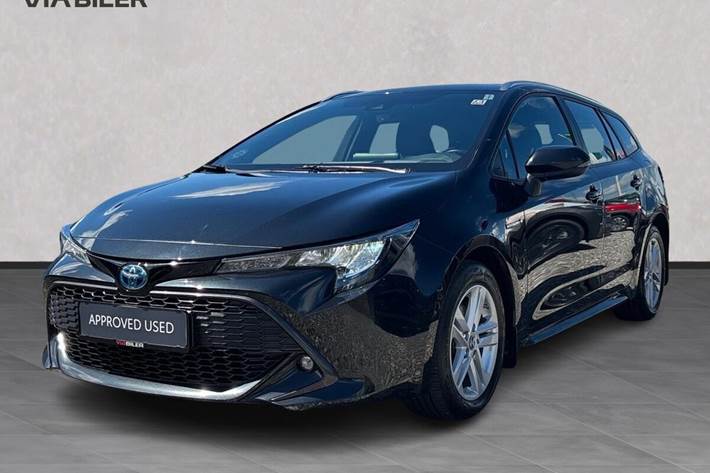 Sort Toyota Corolla fra 2019