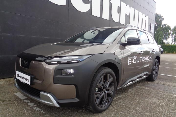 Bronze Subaru e-Outback fra 2026 set udefra