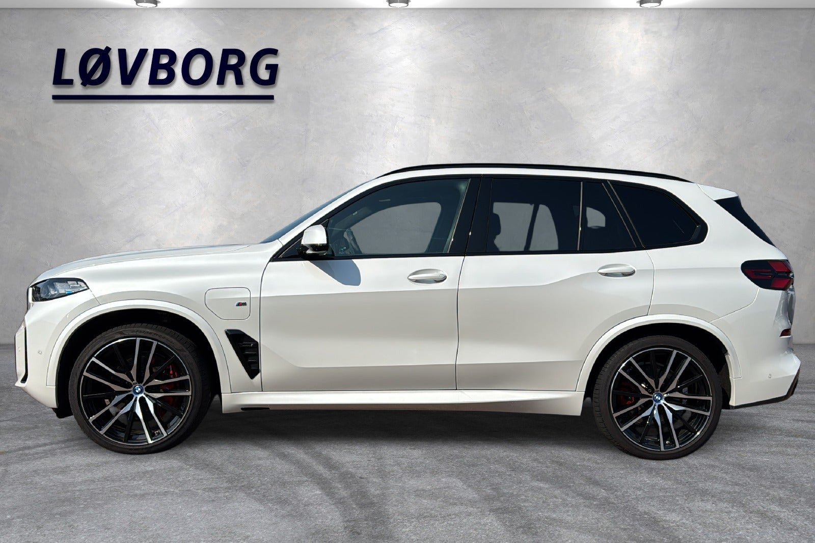 Hvid BMW X5 fra 2024