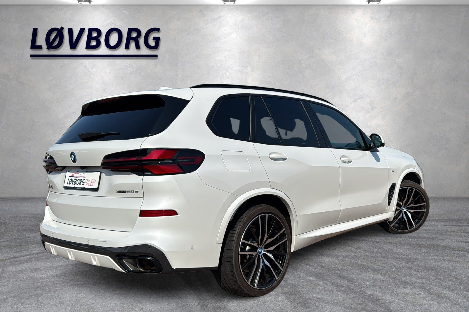 Hvid BMW X5 fra 2024