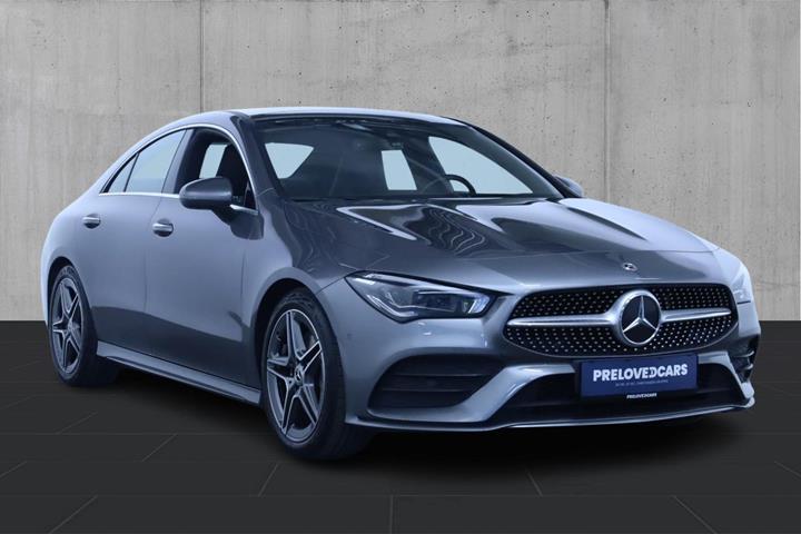 Grå Mercedes CLA220 d fra 2020