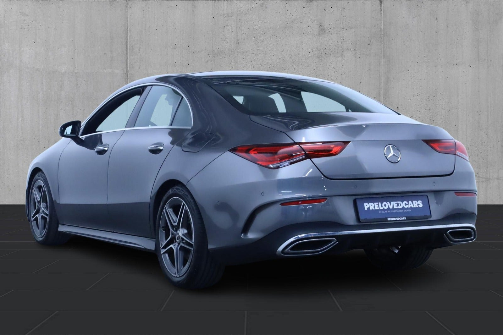 Grå Mercedes CLA220 d fra 2020
