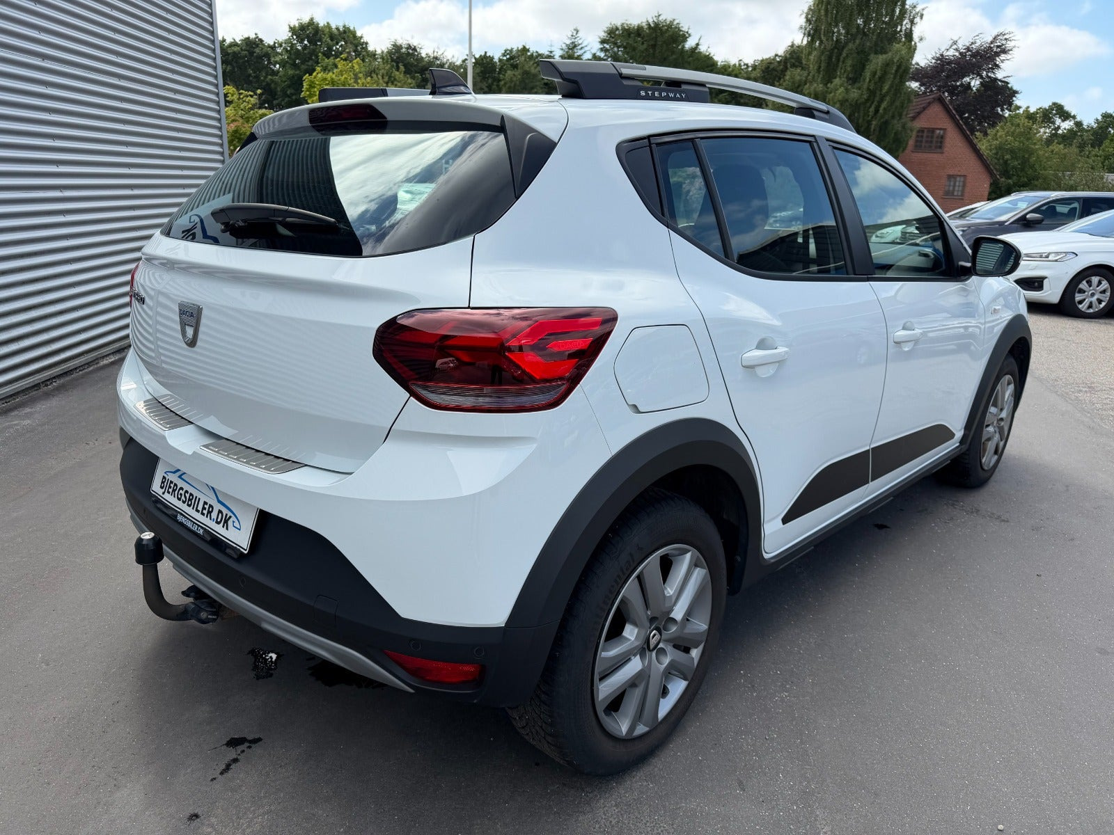 Hvid Dacia Sandero Stepway fra 2021