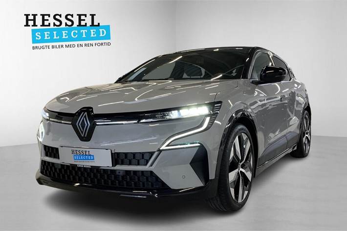 Grå Renault Megane E-Tech fra 2023