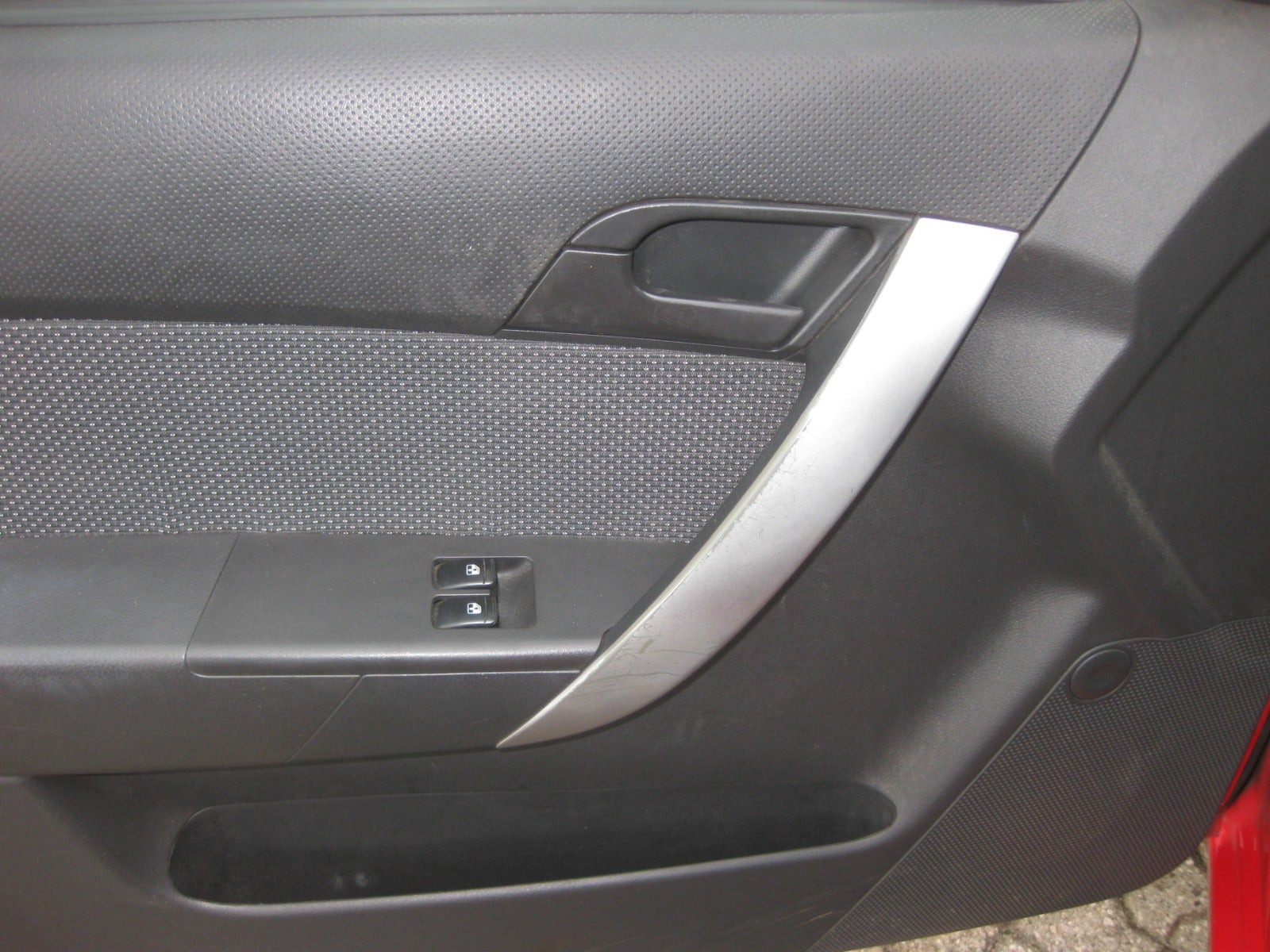 Rød Chevrolet Aveo fra 2010